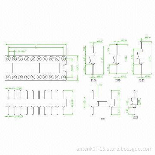 2.54mm Machine Pin Header IC Type